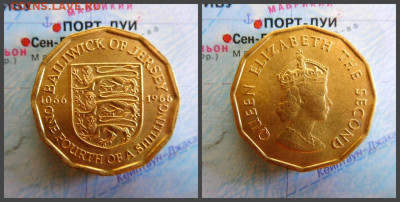 Джерси ¼ шиллинга, 1966 900 лет битве при Гастингсе - 57