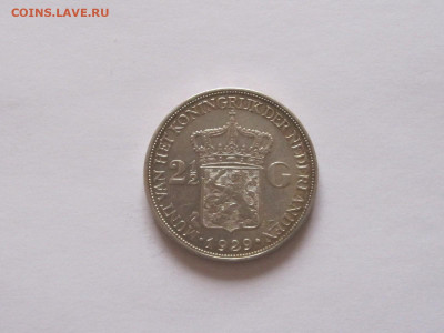2,5 гульдена 1929 Нидерланды серебро 14.01 22:10 - IMG_5925.JPG