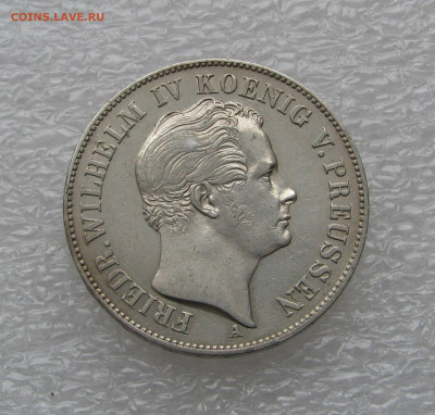 Пруссия. Фридрих Вильгельм IV. 1 ТАЛЕР 1844 года. - 1тлр1844 (2).JPG