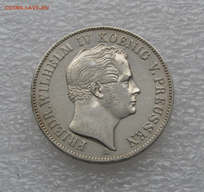 Пруссия. Фридрих Вильгельм IV. 1 ТАЛЕР 1844 года. - 1тлр1844.JPG