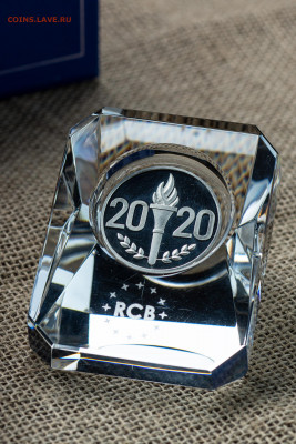 Жетон RCB BANK LTD 2020 серебро - G4