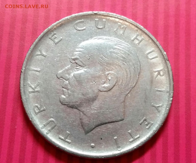 1 лира 1969 год. Турция. До 15.01.20 в 22.15 МСК - 2020-01-12 00.18.39