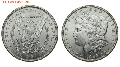 США. 1 доллар 1886 г. Морган. До 15.01.20. - Р144.JPG