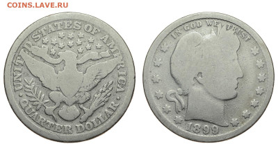 США. 25 центов 1899 г. Барбер. До 15.01.20. - DSH_6030.JPG