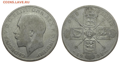 Великобритания. 1 флорин 1921 г. Георг V. До 15.01.20. - DSH_6042.JPG