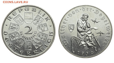 Австрия. 2 шиллинга 1930 г. Фогельвейде. До 15.01.20. - DSH_6050.JPG