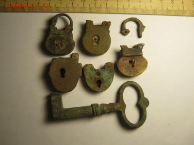 замок 5 штук и ключ 15.01. 21.00 мск - 114356035