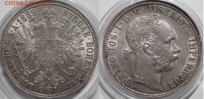 1 флорин 1889 Австрия 15.01 22-10 мск - 1889