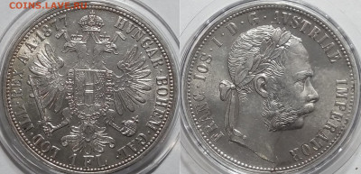 1 флорин 1877 Австрия 15.01 22-10 мск - 1877
