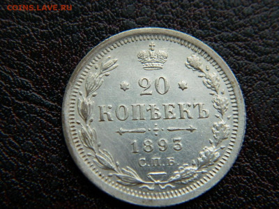 20 копеек 1893 г до 22:00 20.01.2020г - DSCN4506