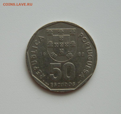 Португалия 50 эскудо 1988 г. (Парусник)крупная!. до 16.01.20 - DSCN9917.JPG