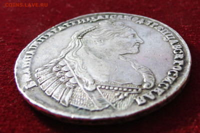 1 рубль 1737 года. На подлинность и оценку. - IMG_3055.JPG