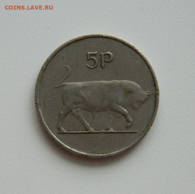 Ирландия 5 пенсов 1970 г. (Фауна) до 16.01.20 - DSCN9928.JPG