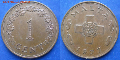 Мальта 1 цент 1977 до 20-01-20 в 22:00 - Мальта 1 цент 1977    6618