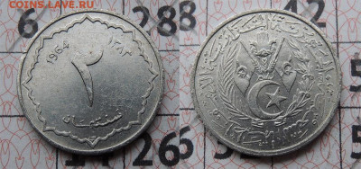 Алжир 2 сантима 1964 до 20.01 - алжир 2
