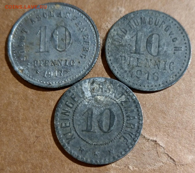 Нотгельды Германия 1917-1918 ФИКС до 17.01 - IMAG5456~2