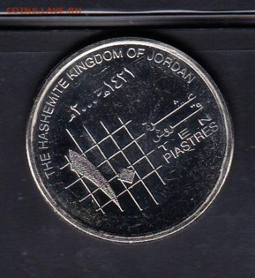 Иордания 2000 10 пиастров без оборота до 23 01 - 70