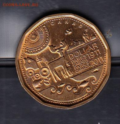 Канада 2011 1 доллар парк без оборота до 23 01 - 78
