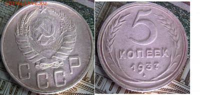 2 пятака 1936 и 1937 гг - DSCN0409.JPG