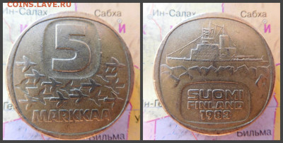 Финляндия 5 марок, 1983 - 23