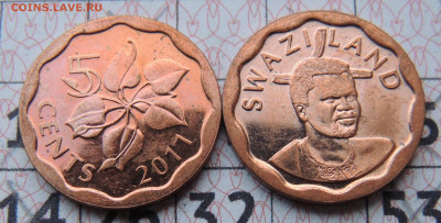 Свазиленд 5 центов 2011 до 24.01 - DSCN9744.JPG