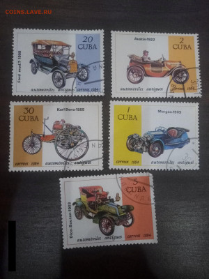 Марки Куба.Автомобили 1984г  до 23.01в22.00 - P00115-203124