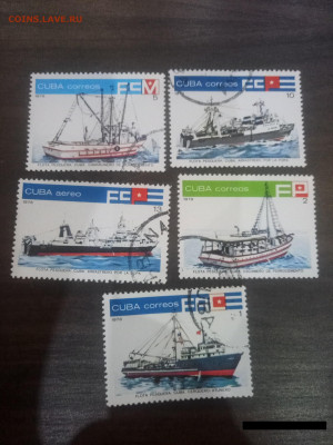 Марки Куба.Корабли  1978г. до 23.01в22.00 - P00115-203922