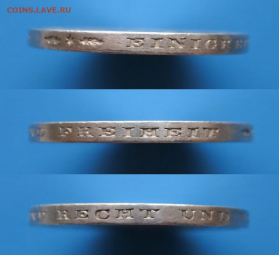 Веймар 3 марки 1929г Пальцы до 22.01 22-00 мск - 4