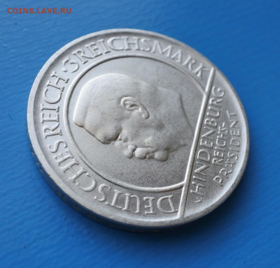 Веймар 3 марки 1929г Пальцы до 22.01 22-00 мск - 3