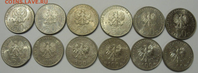 50-100-500 злотых Польские короли 12 штук. - Польские короли 12 штук - 4-1