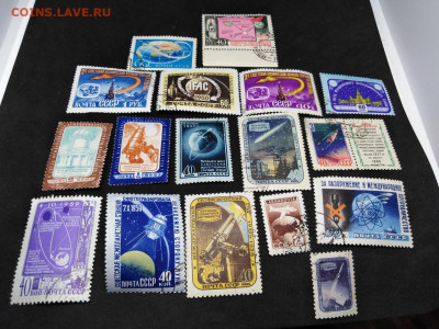 Набор СССР до 60-х.Космос. До 23 янв 22.00МСК - 2