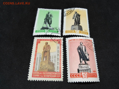 Набор СССР до 60-х Памятники. До 23 янв 22.00МСК - 9