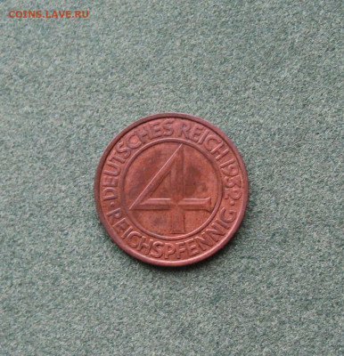 Веймар. 4 пфеннига 1932 J года. - IMG_0055.JPG