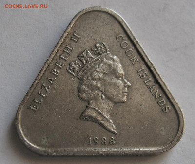 Острова КУКА 2 доллара 1988. Треугольник. ПРЕДПРОДАЖНАЯ. - 108.JPG