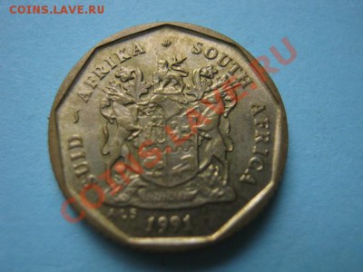 Южная Африка 10 центов 1991 Герб  до 16.08 в 21.00 М - IMG_0006