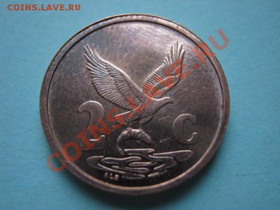 Южная Африка 2 цента 2001 Герб с птицей  до 16.08 в 21.00 М - IMG_0029
