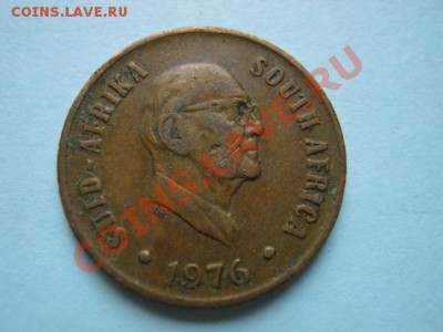 Южная Африка 1 цент 1976 пр. Фуше  до 16.08 в 21.00 М - IMG_0040