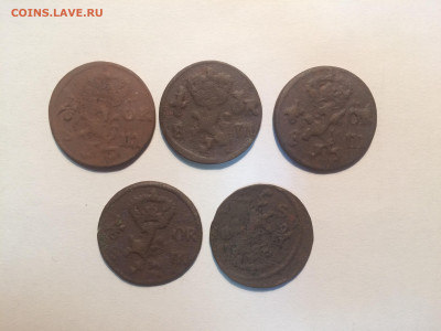 6 эйре 1666-1677 5 штук - A48B57DC-A3BF-4A5C-BC01-8ABD8271F50B