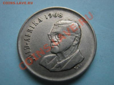 Южная Африка 5 центов 1968 пр. Сварт  до 16.08 в 21.00 М - IMG_0074