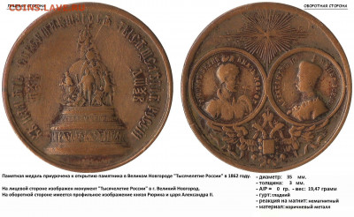 1000-летие России, на смерть Александра III и 5 вёдер. - яяя