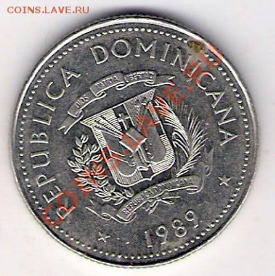 25 сентаво Доминикана 1989, до 19.08.2011 22-00 мск. - сканирование0230
