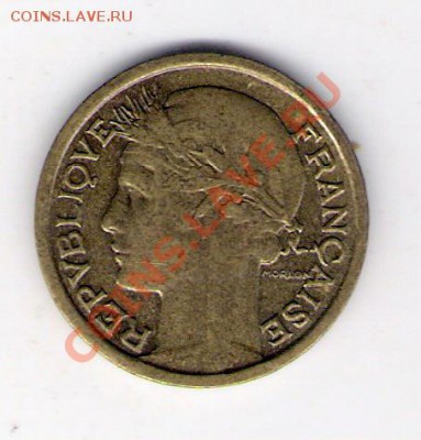 1 франк Франция 1941, до 19.08.2011 22-00 мск. - сканирование0262