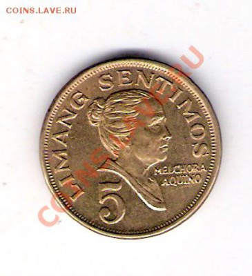 5 сентаво Филиппины 1974, до 19.08.2011 22-00 мск. - сканирование0289
