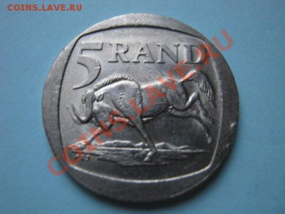 Южная Африка 5 ранд 1994 буйвол до 16.08 в 21.00 М - IMG_0103