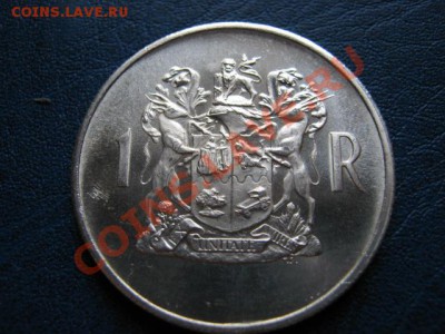 Южная Африка 1 ранд  1969  серебро 16.08 в 21.00 М - IMG_0012