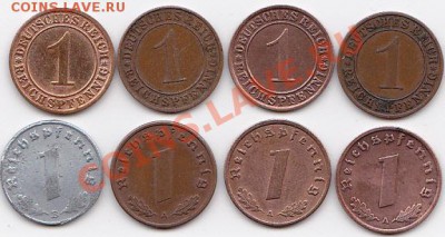 Германия 1 ПФЕННИГ 1931-41-(8 ШТУК).До 19.08.11.В 23-00. - IMG_0001