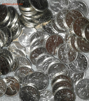 1 коп 2001м-50 шт, 1 коп 2004 м 100м-50шт   UNC , до 24.01.2 - 20200122_142421-1