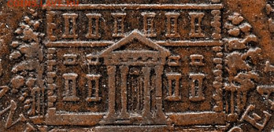 Банковские токены Канады. Описание, типы, разновидности. - token-montreal-bank-half-penny-Big trees - Long nose
