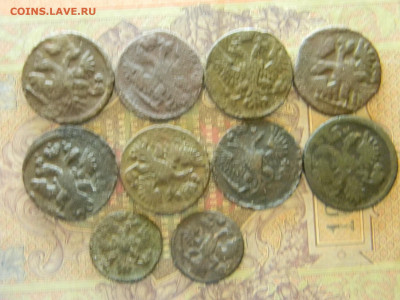 деньга,полушка 1731-1750 10 штук  до 24.01 в 22.00 по Москве - Изображение 7387