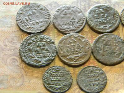 деньга,полушка 1731-1750 10 штук  до 24.01 в 22.00 по Москве - Изображение 7385